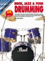 Progressive Rock Jazz & Funk Drumming (Book & CD) 