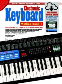 Progressive Keyboard Method 1 Book & CD + Free DVD 
