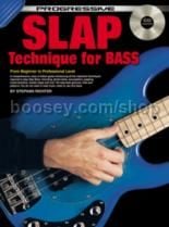 Progressive Slap Technique Bass (Book & CD)