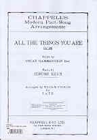 All The Things You Are SATB 