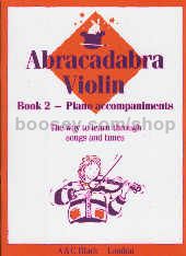 Abracadabra Violin - Vol.2 (piano accompaniment book)