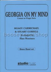 Georgia On My Mind Crt/flg Solo + Brassband Sc/pts