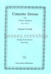 Concerto Grosso Op. 3No8 Arr Davey Sextet 