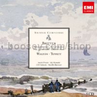 Britten (British Composers) (coupled with Walton, Tippet) (EMI Classics Audio CD x5)
