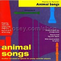 Animal Songs (playtime For Recorder Series) 