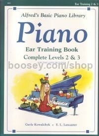 Alfred Basic Piano Ear Training Book Complet Lvl 2-3