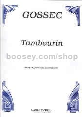 Tambourin flute & piano