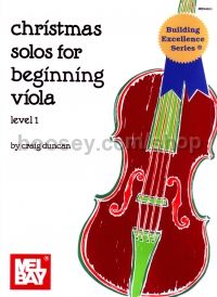 Christmas Solos Beginning Viola Level 1