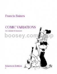 Comic Variations Clarinet And Bassoon 