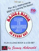 Major & min in every key: Learn to Improvise Jazz (Book & CD) (Jamey Aebersold Jazz Play-along)