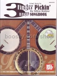 3 Finger Pickin' Banjo Songbook (Book & CD) 