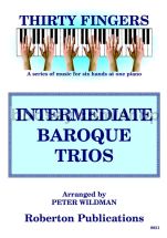 Thirty Fingers: Intermediate Baroque Trios for piano 6-hands (CD)