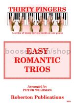 Thirty Fingers: Easy Romantic Trios for piano 6-hands (CD)