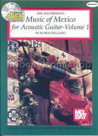 Music of Mexico For Acoustic Guitar (Book & CD) 