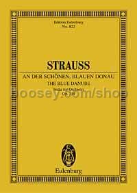 An der schönen blauen Donau, Op.314 (Orchestra) (Study Score)
