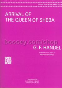 Arrival Of The Queen Of Sheba Organ