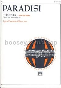 Toccata (sonata in A) piano