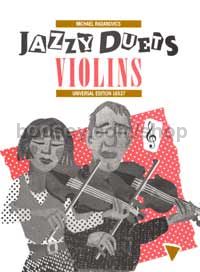 Jazzy Duets (Violin Duo) (Book & CD)