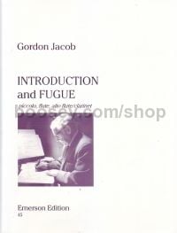 Introduction & Fugue (piccolo/alto/flute) or clarinet