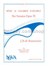 Sonatas (6) Op. 51 violin & flute