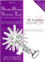 Study Brass Vol. 2 (Treble Clef)