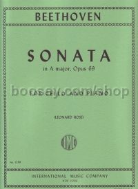 Beethoven Sonata A Major Op. 69 Cello 