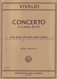 Concerto Gmin 2 Violin 