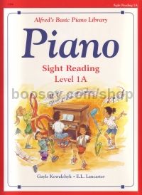 Alfred Basic Piano Sight Reading Level 1a         