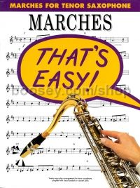 That's Easy Marches Tenor Saxophone 