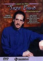 Learn To Play Jazz Piano Standards DVD