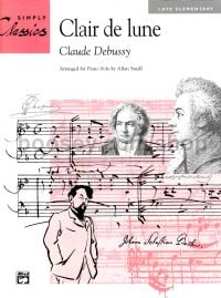 Clair De Lune - (Simply Classics series for solo piano)