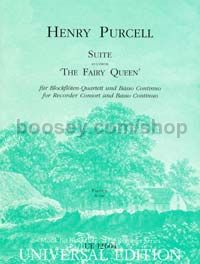 Suite from The Fairy Queen (Recorder Quartet & Harpsichord)