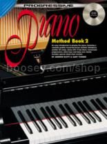 Progressive Piano Method Book 2 (Book & CD)