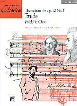 Etudes Op. 10/3 Piano (Simply Classics series for solo piano)