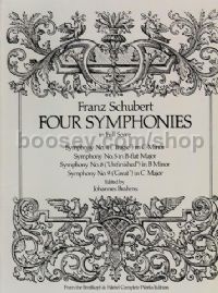 Four Symphonies (Dover Full Scores)