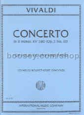 Concerto Bmin Op. 3/10 4 Violins & Piano