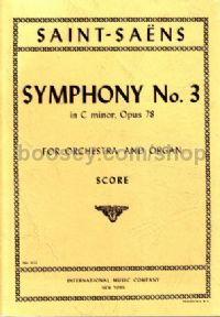 Symphony No.3 Cmin Op. 78min Score