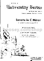 Sonata In C Minor Clarinet               