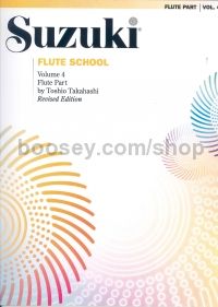 Suzuki Flute School Vol.4 Flute Part (Revised Edition)