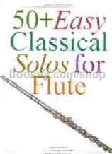 50+ Easy Classical Solos Flute