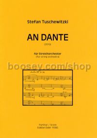 AN DANTE - string orchestra (full score)