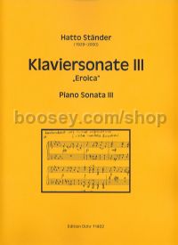 Piano Sonata III Eroica - piano