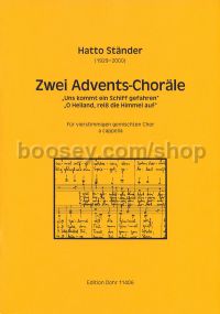 2 Advent Chorales - mixed choir a cappella