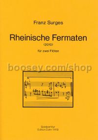 Rheinische Fermaten - 2 flutes (score)