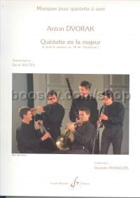  Quintet Op. 96 F Major Score & Parts 