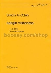 Adagio misterioso op. 2 - orchestra (full score)