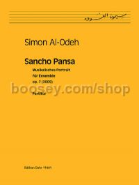 Sancho Pansa op. 7 - chamber ensemble (full score)