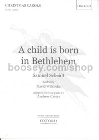 Child Is Born In Bethlehem SATB +SATB