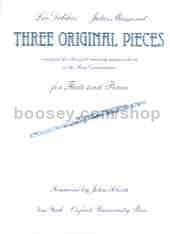 Delibes/massenet Original Pieces (3) flute 