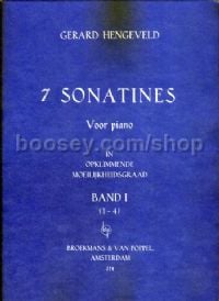 Sonatinas (7) Band I Nos 1-4 piano